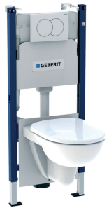 118400112 WC komplektas GEBERIT: DuofixBasic, Delta01, Selnova