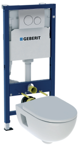 50175001KOM WC komplektas GEBERIT: Duofix, Delta20, Selnova