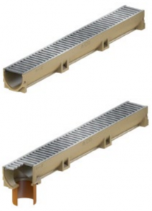 Aco Euroline latakai su cinkuoto plieno grotelėmis