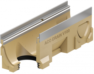 ACO Multiline latakai su cinkuoto plieno briauna, su LLD vamzdžio jungtimi