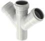 ACO Pipe keturšakis 45°