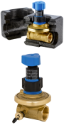 ASV-PV automatiniai balansavimo ventiliai vienodam slėgio skirtumui tarp stovų palaikyti, PN16, žalvaris