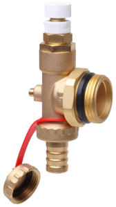 Galinė sekcija su rankinio valdymo nuorinimo ir drenavimo ventiliais, Danfoss