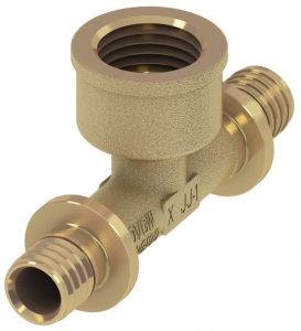 TECE flex trišakis su vidiniu sriegiu