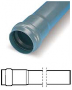 PVC slėgio vamzdis